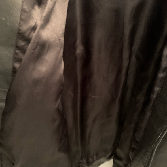 Black Leather Coat M - Picture 13 of 16